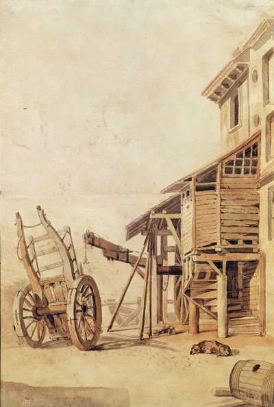 East India Docks by Samuel Scott